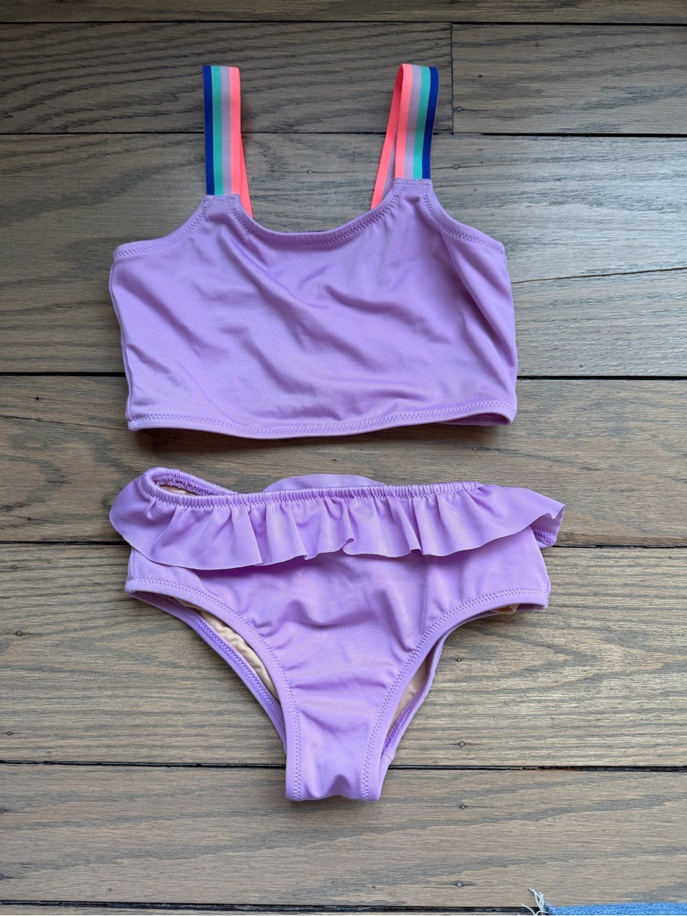 Crewcuts Purple Ruffle Bikini Bottom